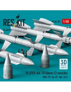 R-27ER (AA-10 Alamo-C) missiles (4 pcs) (MiG-29, Su-27, Yak-141) (3... 2
