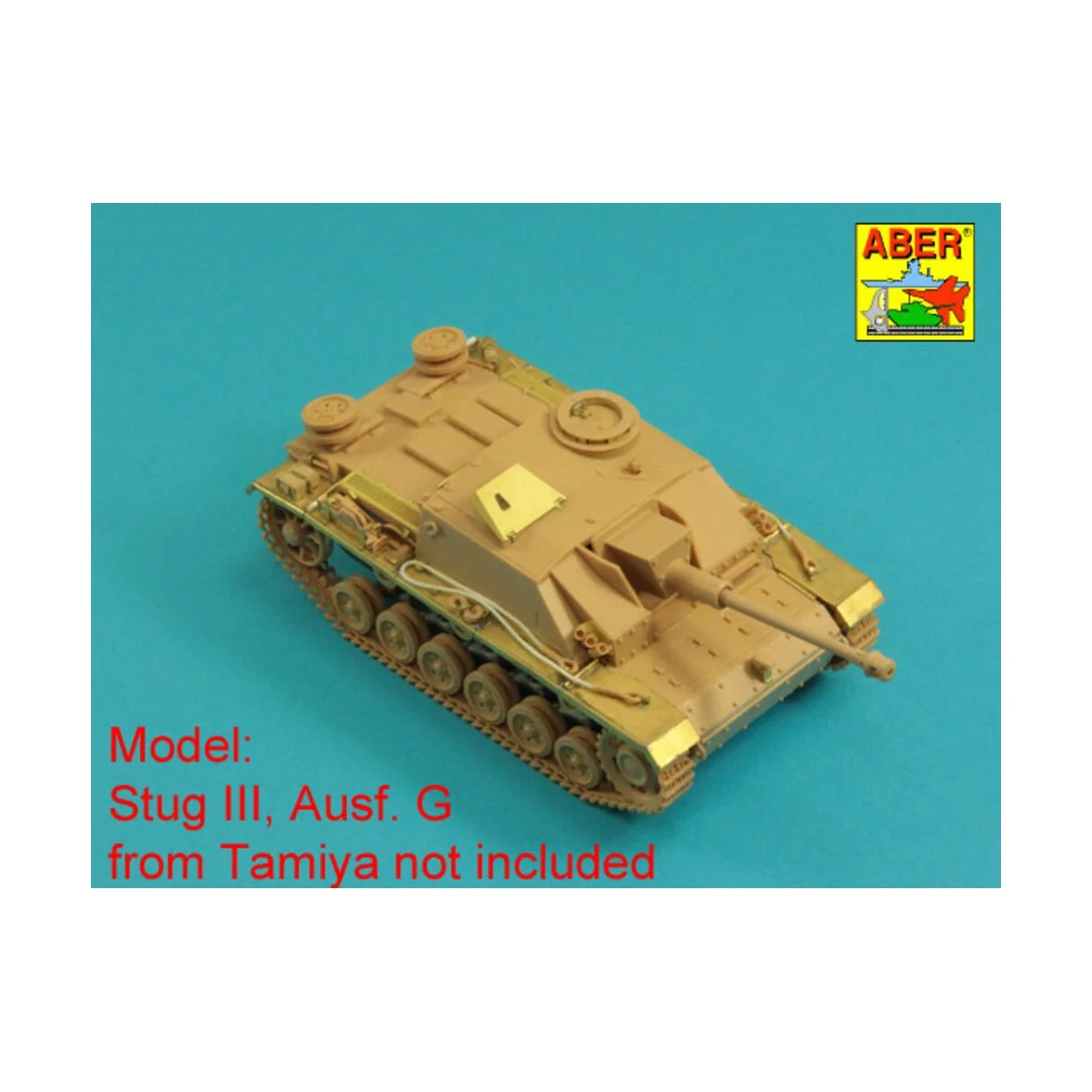 Sturmgeshutz III, Ausf.G-early, 1/48 - Aber Models 48042