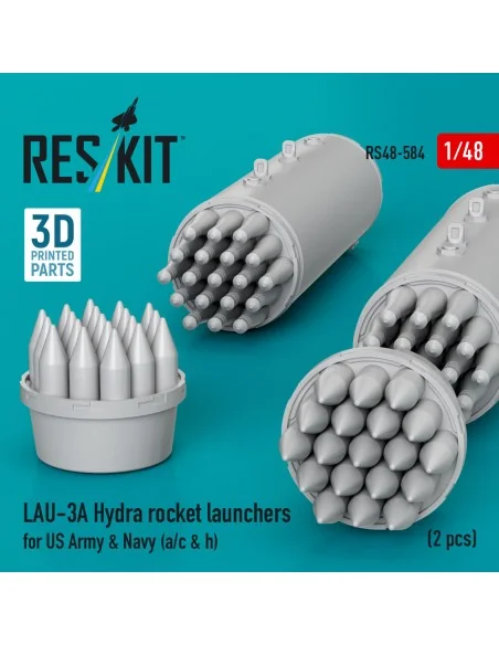LAU-3A Hydra rocket launchers for US Army & Navy (a/c & h) (2pcs) (...