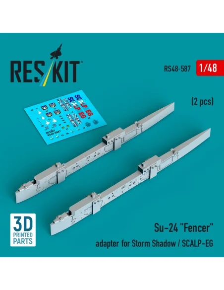Su-24 Fencer adapter for Storm Shadow / SCALP-EG (2 pcs) (3D Printe...