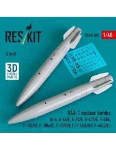 B43-1 nuclear bombs (2 pcs) (A-4, A-6A/E, A-7C/E, B-47B/E, B-58A, F...