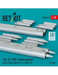 LAU-33 ZUNI rocket launcher for US Army & Navy (2 pcs) (F-4, F-8, O... 2
