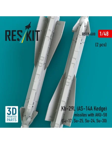 Kh-29L (AS-14A Kedge) missiles with AKU-58 (2 pcs) (Su-17, Su-25, S...