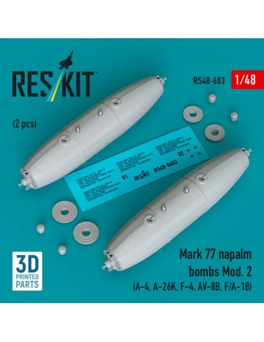 [NO_DESC] Mark 77 napalm bombs Mod. 2 (2pcs) (A-4, A-26K, F-4, AV-8...