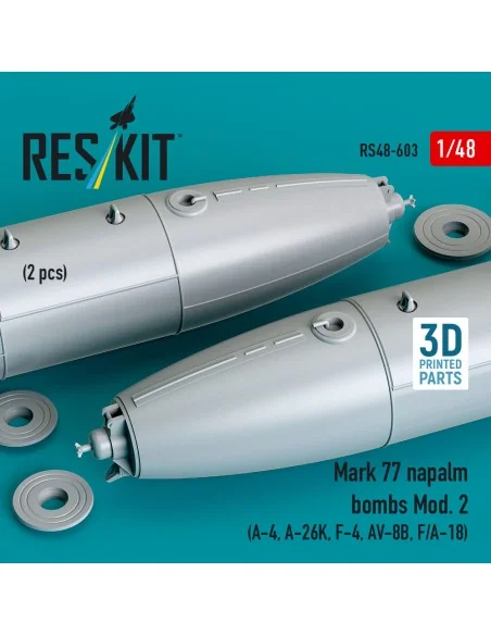 [NO_DESC] Mark 77 napalm bombs Mod. 2 (2pcs) (A-4, A-26K, F-4, AV-8...