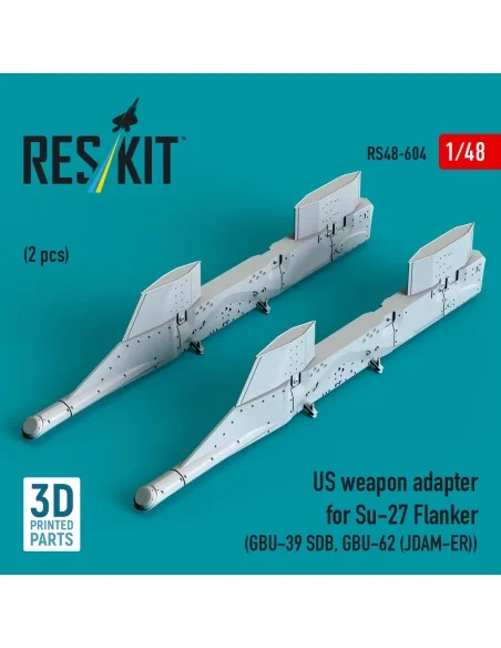 US weapon adapter for Su-27 Flanker (2 pcs) (GBU-39 SDB, GBU-62 (JD...