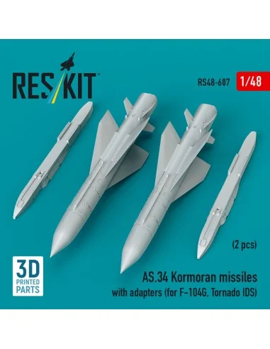 AS.34 Kormoran missiles with adapters (2 pcs) (for F-104G, Tornado ...