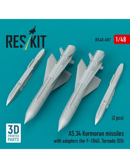 AS.34 Kormoran missiles with adapters (2 pcs) (for F-104G, Tornado ...