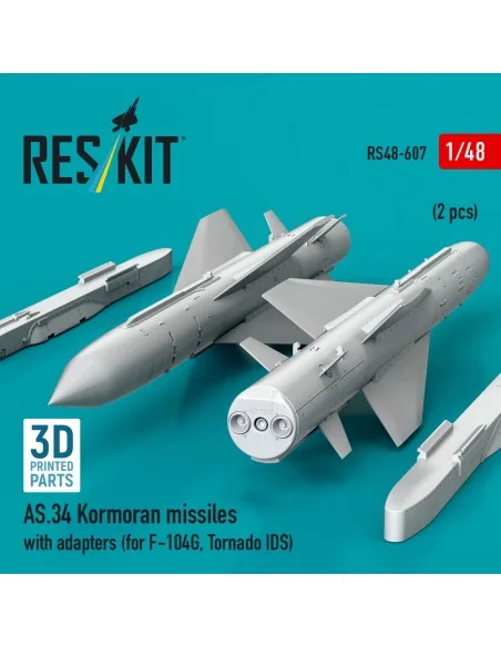 AS.34 Kormoran missiles with adapters (2 pcs) (for F-104G, Tornado ...