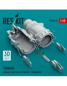 TORNADO exhaust nozzles for Revell / Eduard kit (3D Printed), 1/48 ...
