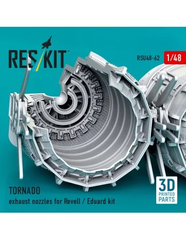 TORNADO exhaust nozzles for Revell / Eduard kit (3D Printed), 1/48 ...