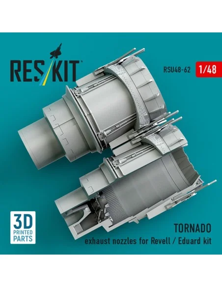 TORNADO exhaust nozzles for Revell / Eduard kit (3D Printed), 1/48 ...