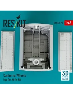 [NO_DESC] Canberra Wheels bay for Airfix kit (3D Printed), 1/48 - R...