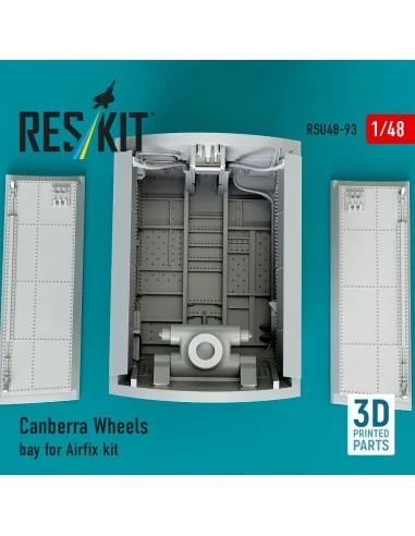 [NO_DESC] Canberra Wheels bay for Airfix kit (3D Printed), 1/48 - R...