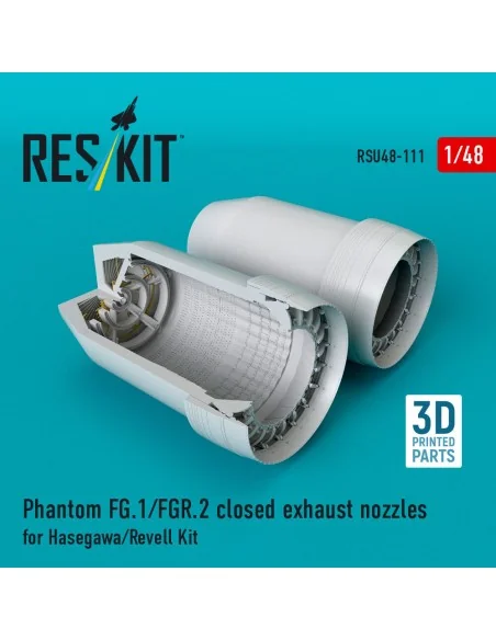 Phantom (FG.1/FGR.2) closed exhaust nozzles for Hasegawa/Revell kit...