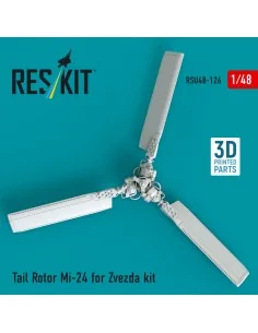 Tail Rotor Mi-24 for Zvezda kit (3D Printed), 1/48 - ResKit Models ...