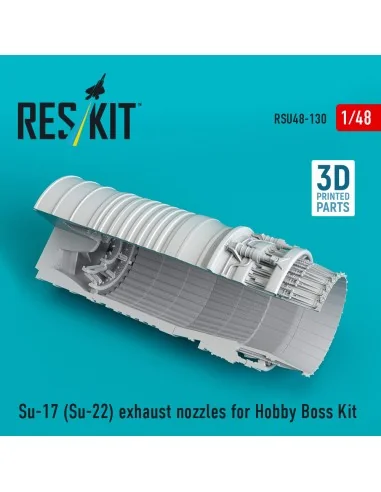 [NO_DESC] Su-17 (Su-22) exhaust nozzle for HobbyBoss kit (3D Printe...