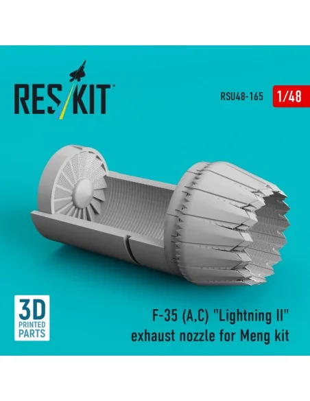 F-35 (A, ?) Lightning II exhaust nozzle for Meng kit (3D Printed), ...