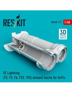 EE Lightning (F3, F5, F6, F53, T55) exhaust nozzle for AirFix kit (...