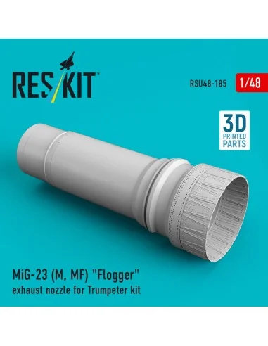 MiG-23 (M, MF) Flogger exhaust nozzle for Trumpeter kit (3D Printed...