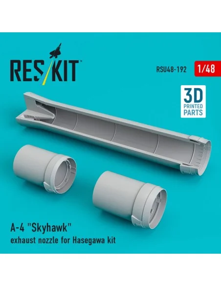 A-4 Skyhawk exhaust nozzle for Hasegawa kit (3D Printed), 1/48 - Re...