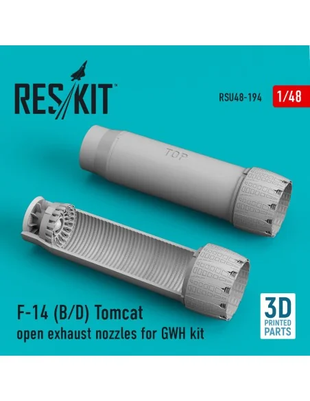 [NO_DESC] F-14 (B, D) Tomcat open exhaust nozzles for GWH kit (3D P...