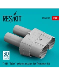[NO_DESC] T-38A Talon exhaust nozzles for Trumpeter kit (3D Printed...