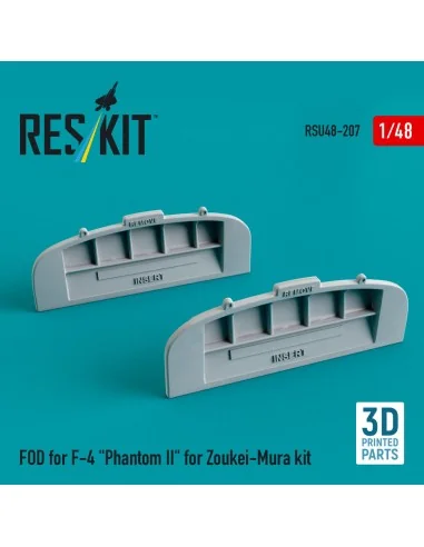 FOD for F-4 Phantom II for Zoukei-Mura kit (3D Printed), 1/48 - Res...