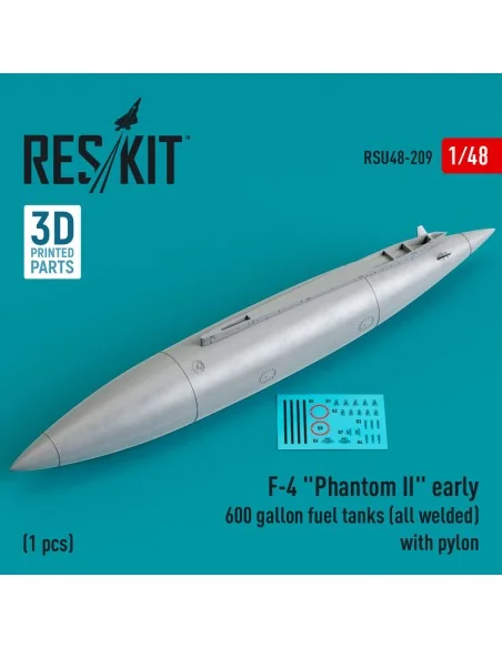 F-4 Phantom II early 600 gallon fuel tanks (all welded) with pylon ...