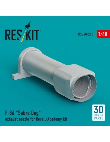F-86 Sabre Dog exhaust nozzle for Revell/Academy kit (3D Printed), ...