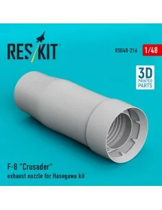 [NO_DESC] F-8 Crusader exhaust nozzle for Hasegawa kit (3D Printed)...