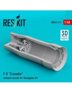 F-8 Crusader exhaust nozzle for Hasegawa kit (3D Printed), 1/48 - R... 2
