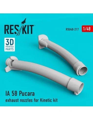 IA 58 Pucara exhaust nozzles for Kinetic kit, 1/48 - ResKit Models ...
