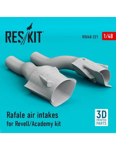 [NO_DESC] Rafale air intakes for Revell/Academy kit (3D Printed), 1...
