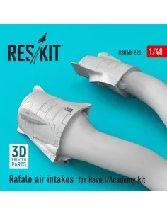 [NO_DESC] Rafale air intakes for Revell/Academy kit (3D Printed), 1... 2