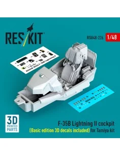 ?F-35B Lightning II cockpit (Basic edition 3D decals included) (3D ...