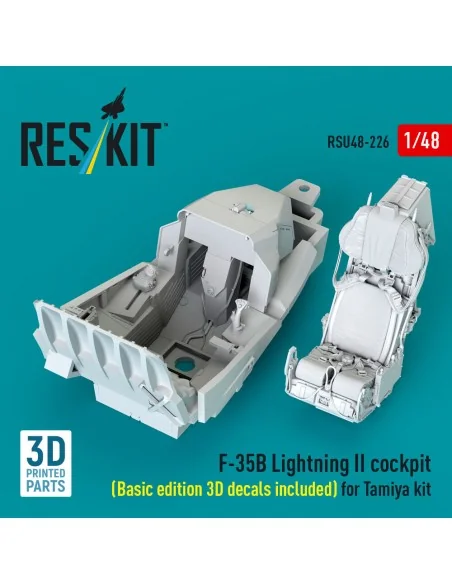 ?F-35B Lightning II cockpit (Basic edition 3D decals included) (3D ...