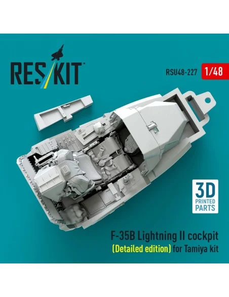 ?F-35B Lightning II cockpit (Detailed edition) (3D Printed) for Tam...