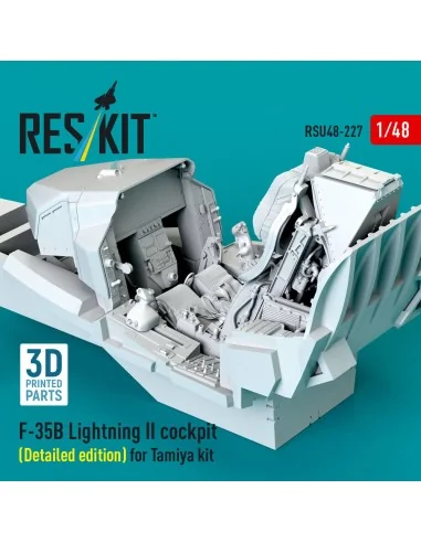 ?F-35B Lightning II cockpit (Detailed edition) (3D Printed) for Tam...