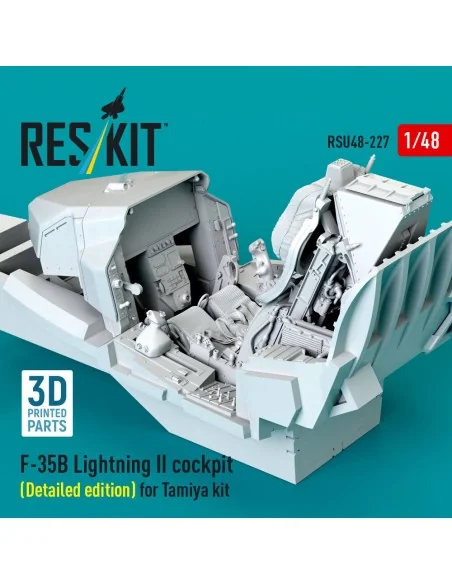?F-35B Lightning II cockpit (Detailed edition) (3D Printed) for Tam...