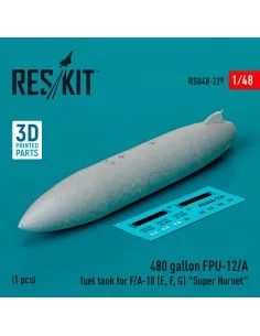 480 gallon FPU-12/A fuel tank for F/A-18 (E, F, G) Super Hornet (1 ...