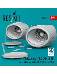 [NO_DESC] Buccaneer (S.2C/D, S.2B) air intakes for Airfix kit (A120...