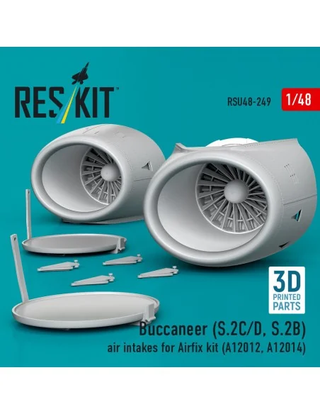 [NO_DESC] Buccaneer (S.2C/D, S.2B) air intakes for Airfix kit (A120...