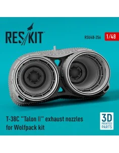 T-38C Talon ll exhaust nozzles for Wolfpack kit (3D Printed), 1/48 ...