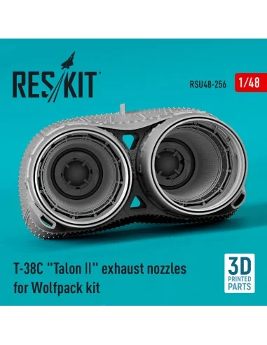 T-38C Talon ll exhaust nozzles for Wolfpack kit (3D Printed), 1/48 ...