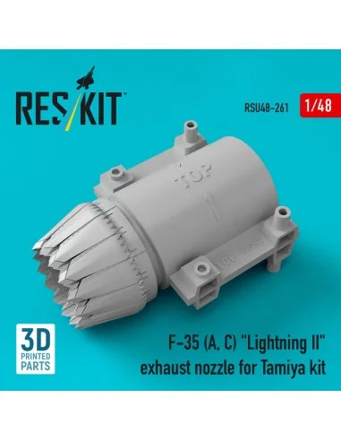 F-35 (A, C) Lightning II exhaust nozzle for Tamiya kit, 1/48 - ResK...