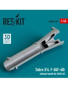 Sabre (F.4, F-86F-40) exhaust nozzle for Airfix kit (3D Printed), 1... 2