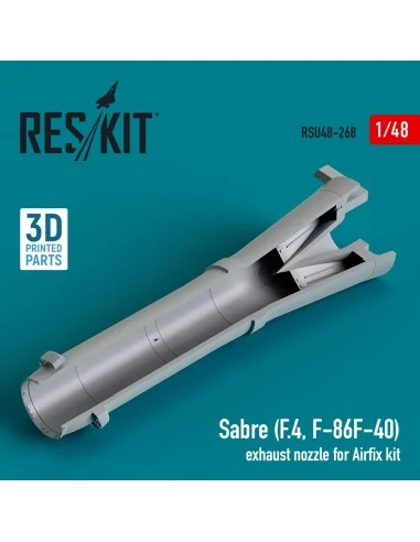 Sabre (F.4, F-86F-40) exhaust nozzle for Airfix kit (3D Printed), 1...