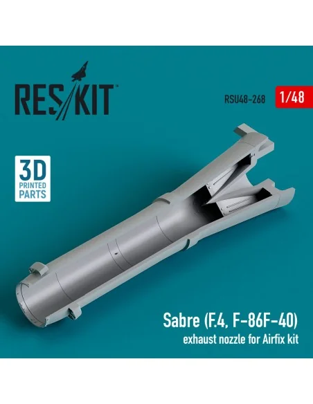 Sabre (F.4, F-86F-40) exhaust nozzle for Airfix kit (3D Printed), 1...