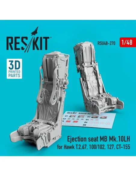 Ejection seat MB Mk.10LH for Hawk T.2, 67, 100/102, 127, CT-155 (3D...